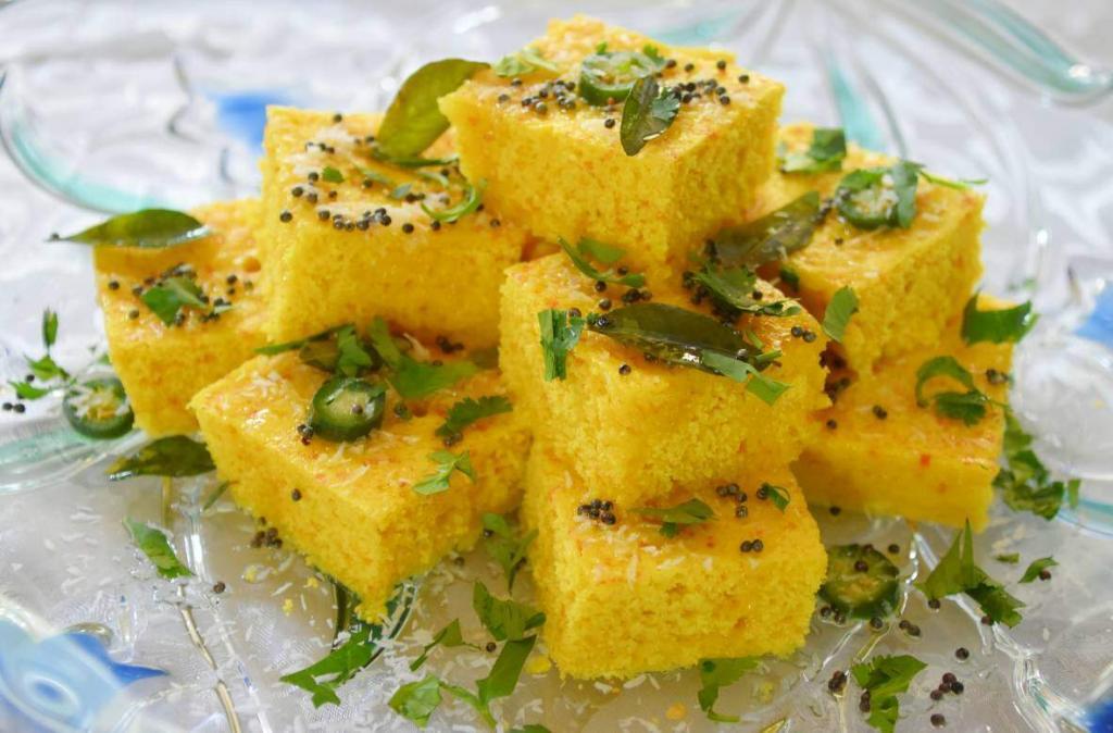 Dhokri, microwaveable soft spongy Sooji recipe