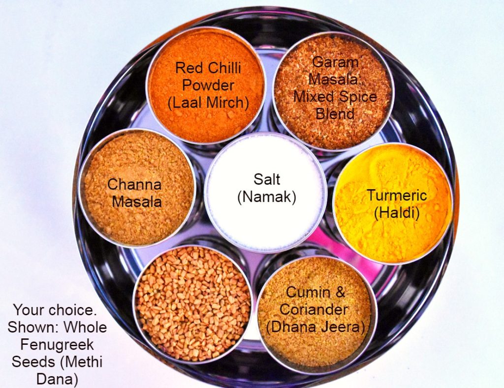 Masala Dabba - Which powdered spices should you have