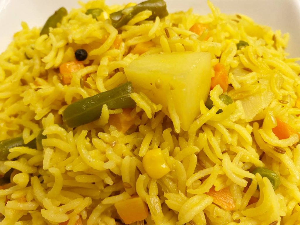 Mixed Vegetable Rice