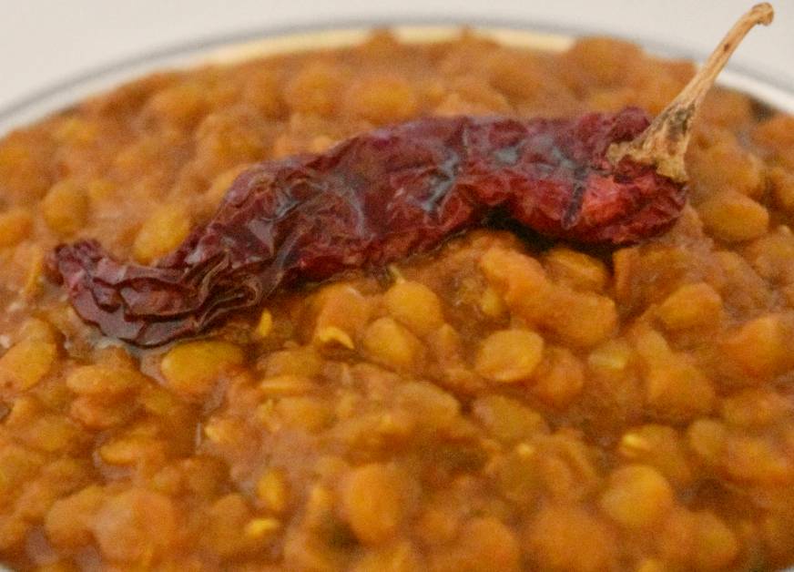 Whole brown masoor dal