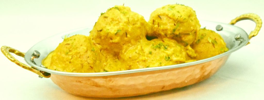 Dum Aloo - Baby potatoes in a creamy gravy