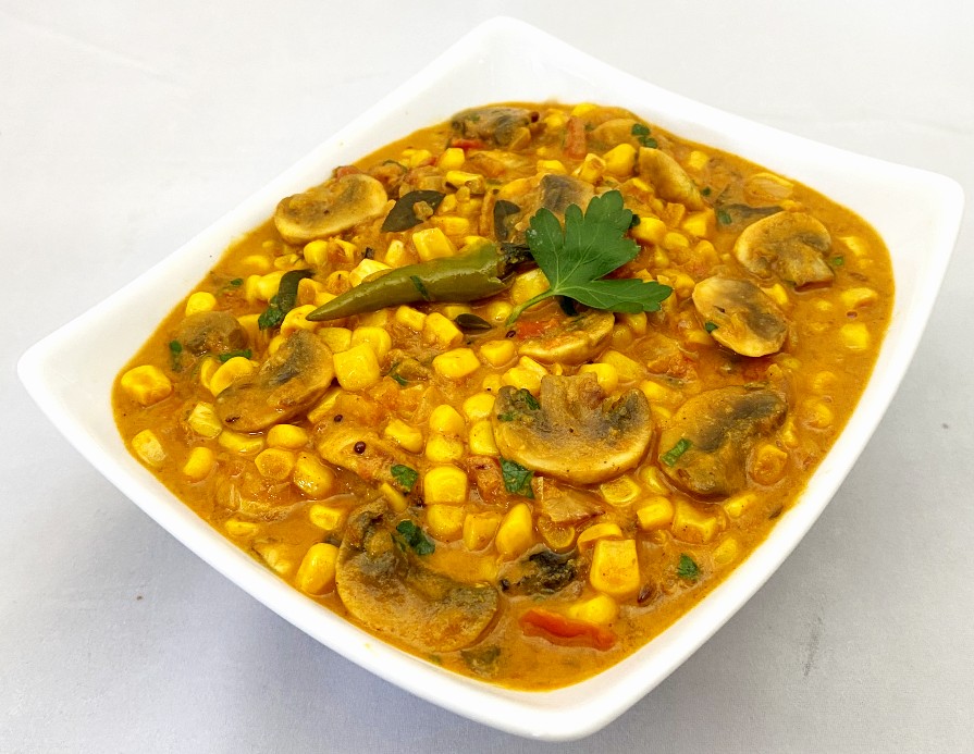 Corn & Mushroom Masala