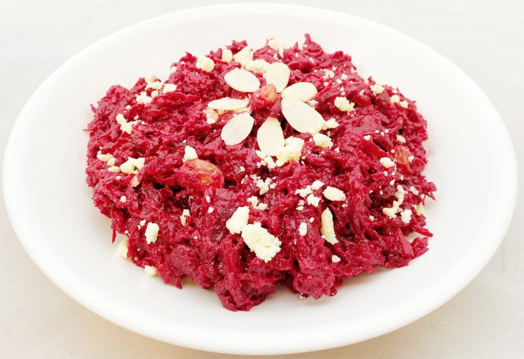 Beetroot Halwa dessert