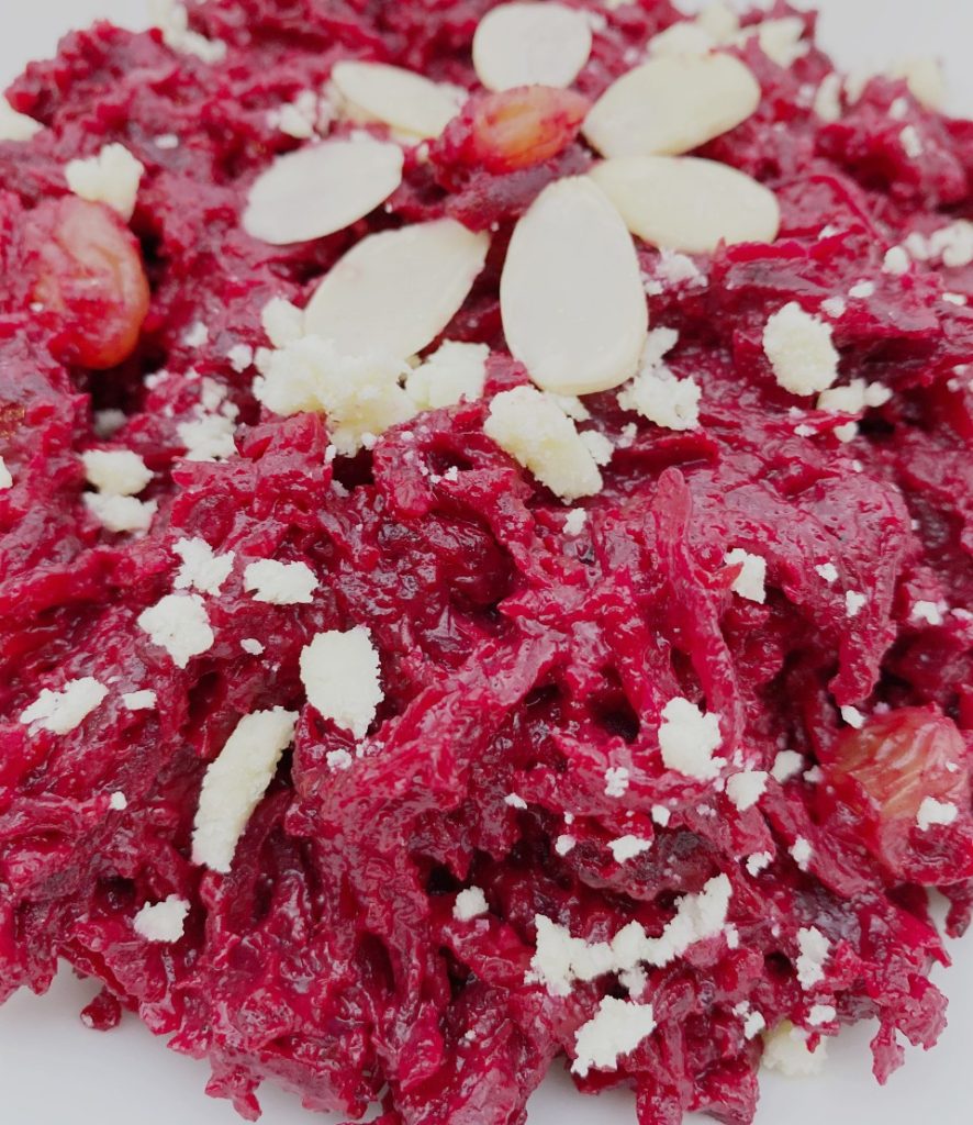 Beetroot Halwa dessert